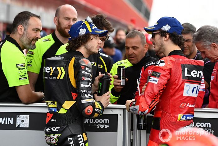 Francesco Bagnaia, Equipo Ducati, Marco Bezzecchi, VR46 Racing Team