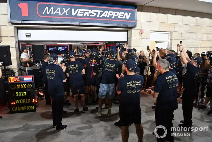Les festivités du troisième titre mondial de Max Verstappen