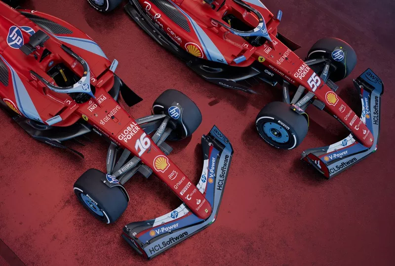 Ferrari SF-24, livrée du GP de Miami 
