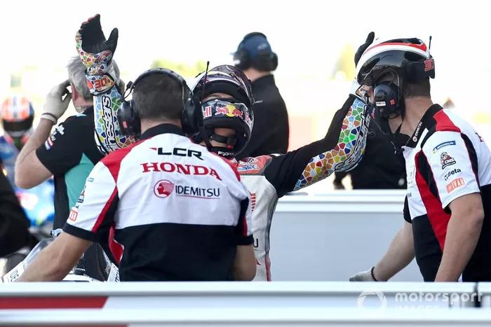 Ganador de la pole Takaaki Nakagami, Team LCR Honda