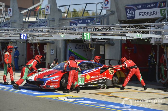 #51 AF Corse Ferrari 488 GTE EVO: Alessandro Pier Guidi, James Calado, Daniel Serra