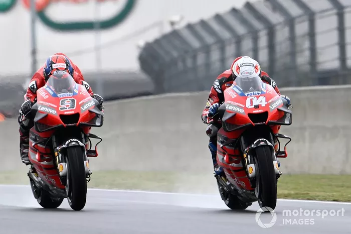 Danilo Petrucci, Ducati Team, Andrea Dovizioso, Ducati Team
