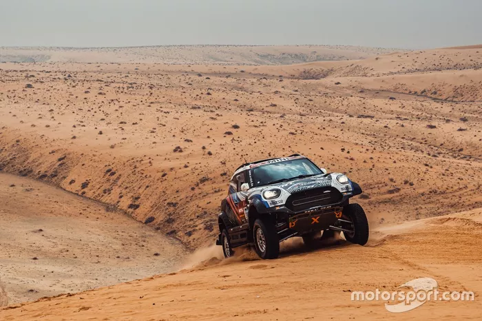 #317 X-Raid Mini JCW Rally Team Bmw: Vladimir Vasilyev, Dmitro Tsyro