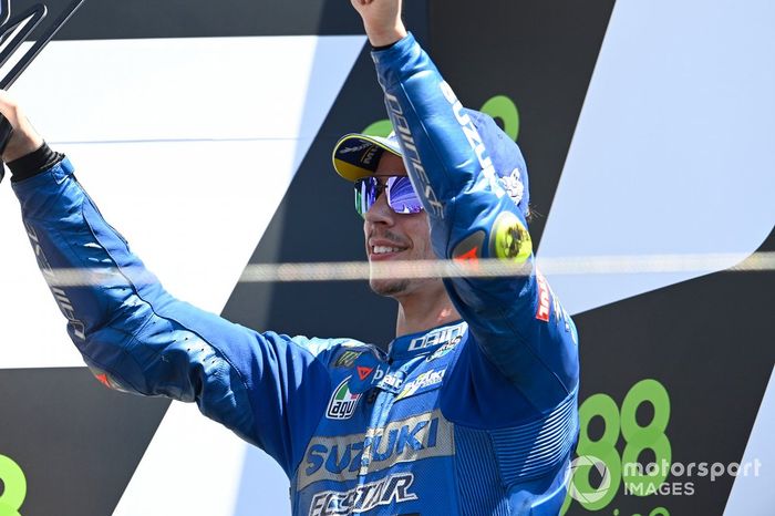 Podio: tercer lugar Joan Mir, Team Suzuki MotoGP