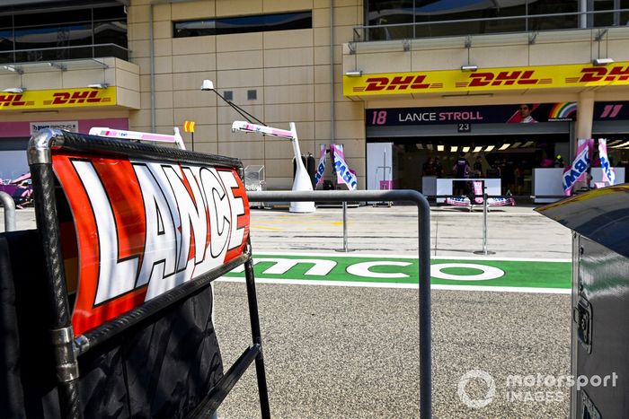 Cartel de Lance Stroll, Racing Point 