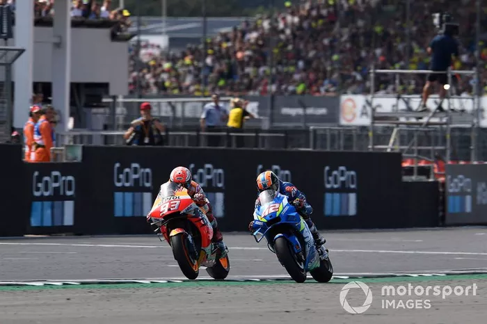 Marc Marquez, Repsol Honda Team, Alex Rins, Team Suzuki MotoGP