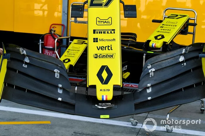 Alerón delantero del Renault R.S.19 