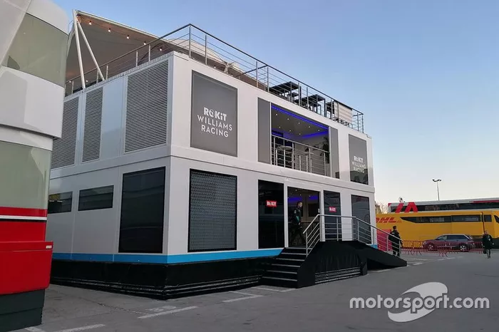 El motorhome de Williams