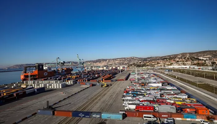 Embarque en Marsella del Dakar 2020