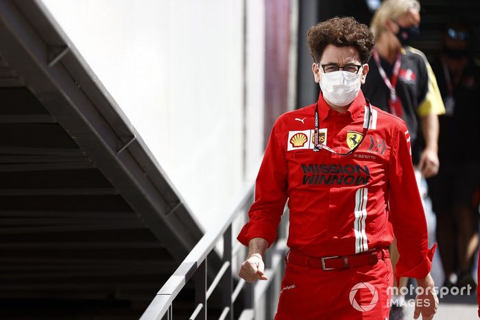 Mattia Binotto, Team Principal, Ferrari