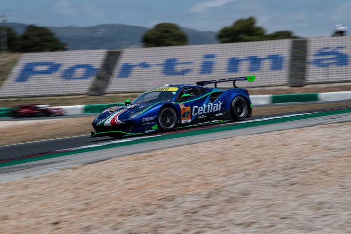 #47 Cetilar Racing, Ferrari 488 GTE Evo: Giorgio Sernagiotto, Roberto Lacorte, Antonio Fuoco