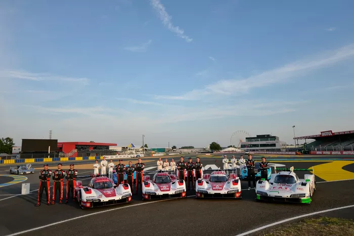 Porsche Team photo