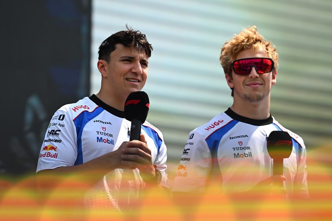 Isack Hadjar, Racing Bulls, Liam Lawson, Racing Bulls