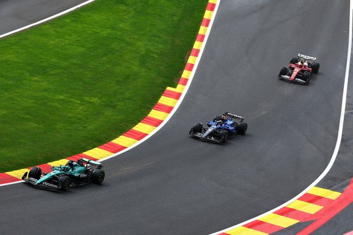 Lewis Hamilton, Ferrari, Lance Stroll, Aston Martin Racing, Carlos Sainz, Williams