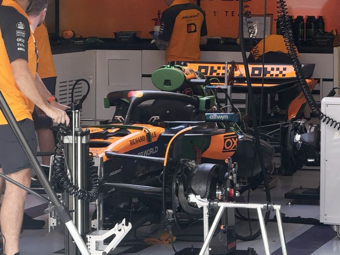 McLaren MCL39, detalles técnicos