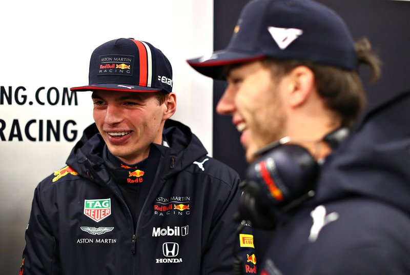Макс Ферстаппен, Red Bull Racing, П'єр Гаслі, Red Bull Racing