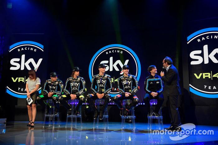 Lanzamiento Sky Racing Team VR46