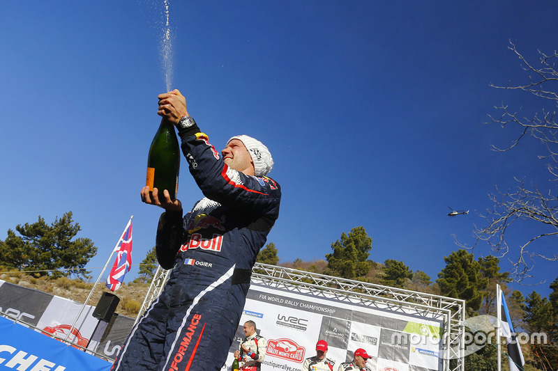 El ganador del Rally de MonteCarlo 2018, Sébastien Ogier, M-Sport Ford