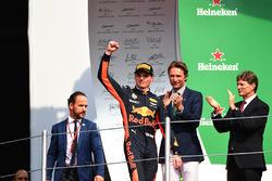 Yarış galibi Max Verstappen, Red Bull Racing