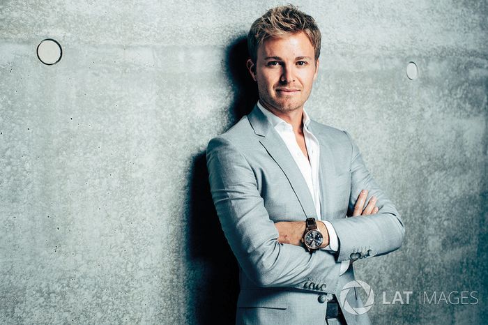 Nico Rosberg en el Museo de Mercedes