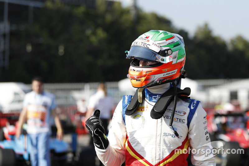 Leonardo Pulcini a créé la surprise avec la première pole position de Campos en GP3