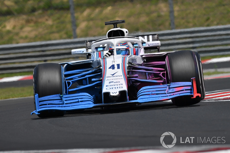 Oliver Rowland, Williams FW41, con parafina