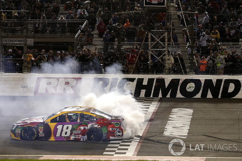 2018, Richmond 1: Kyle Busch (Gibbs-Toyota)