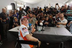 Marc Marquez, Repsol Honda Team, avec les médias