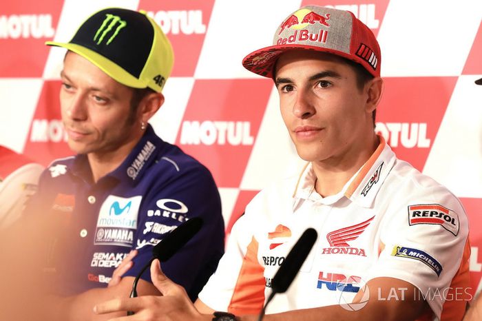 Conferencia de prensa, Marc Marquez, Repsol Honda Team, Valentino Rossi, Yamaha Factory Racing