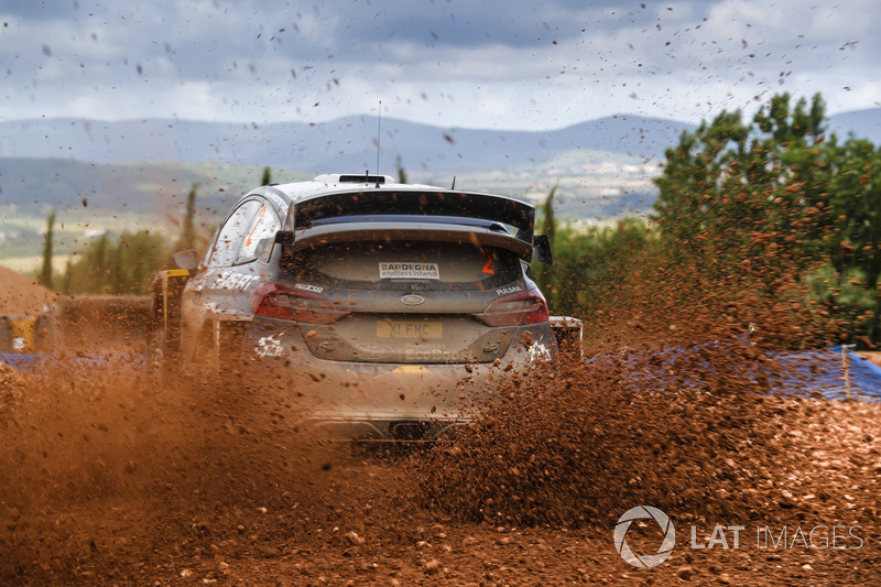 Elfyn Evans, Daniel Barritt, M-Sport Ford WRT Ford Fiesta WRC