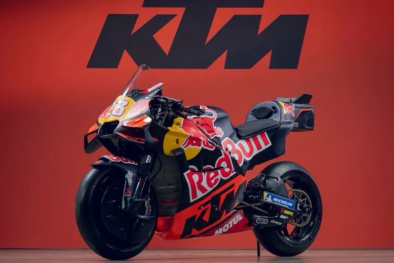 Red Bull KTM Tech3-kleurstelling