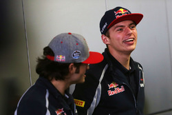 Carlos Sainz Jr., Scuderia Toro Rosso ande Max Verstappen, Scuderia Toro Rosso