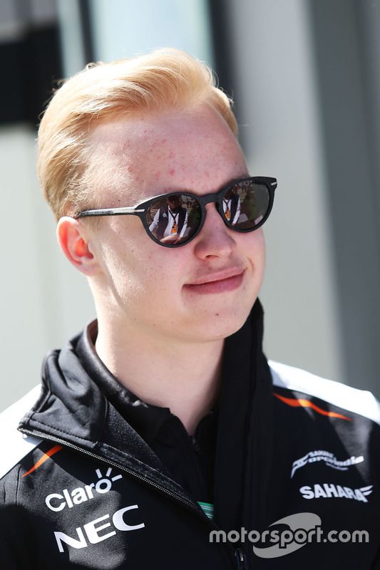 Nikita Mazepin, Sahara Force India F1 Team piloto de desarrollo