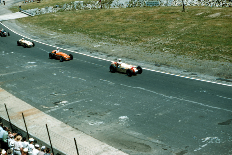 Renn-Action beim Indy 500 1954