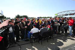 #43 RGR Sport by Morand Ligier JSP2 - Nissan: Ricardo Gonzalez, Filipe Albuquerque, Bruno Senna fir
