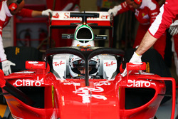 Sebastian Vettel, Ferrari SF16-H, mit Halo 2