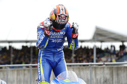 Ganador de la carrera Maverick Viñales, Team Suzuki MotoGP