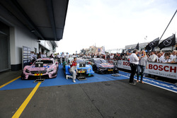 Едоардо Мортара в закритому парку, Audi Sport Team Abt Sportsline, Audi RS 5 DTM