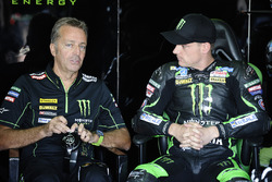 Hervé Poncharal, Monster Yamaha Tech 3 Team Principal, Alex Lowes, Tech 3 Yamaha