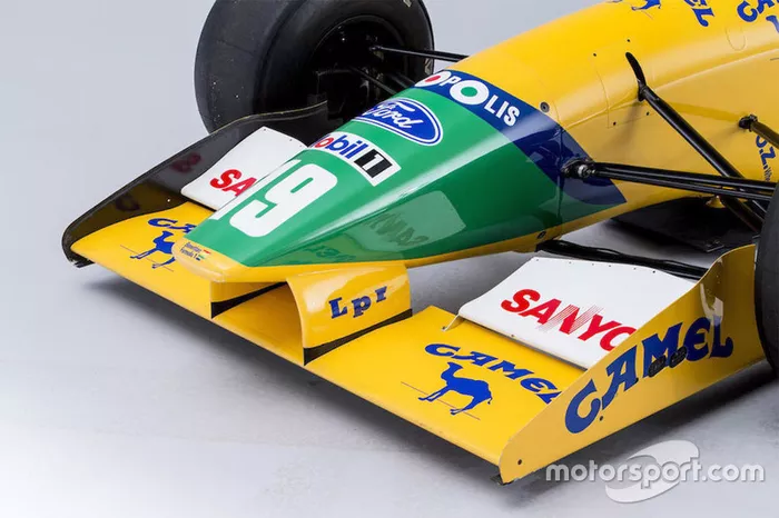 美しきF1マシン：「シューマッハー初表彰台。若き日の相棒」ベネトンB191B