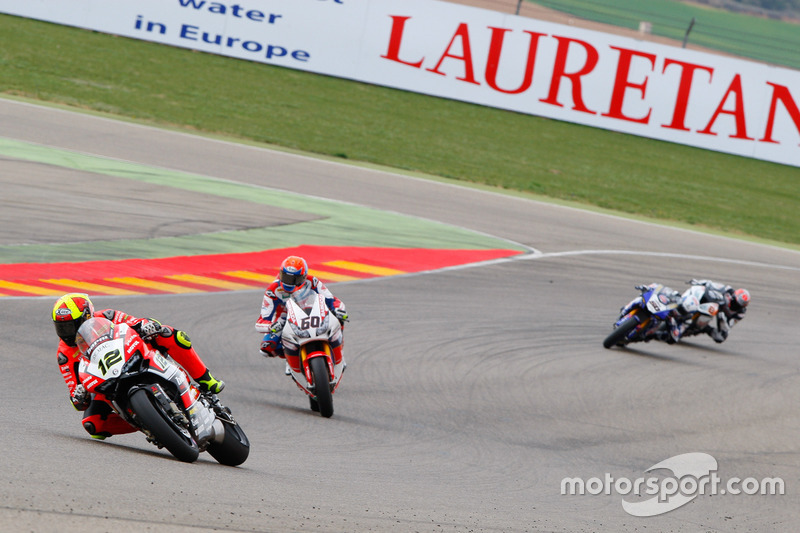 Javier Fores, Barni Racing Team and Michael van der Mark, Honda WSBK Team