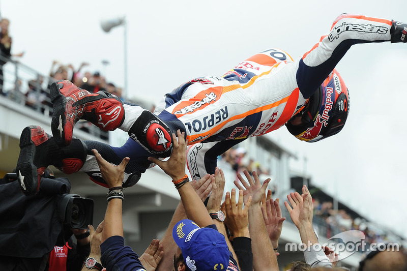 Le vainqueur Marc Marquez, Repsol Honda Team