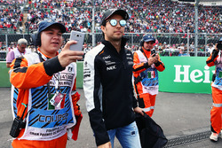 Fahrerparade: Sergio Perez, Sahara Force India F1