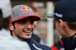 Carlos Sainz Jr, Red Bull Racing op de rijdersparade