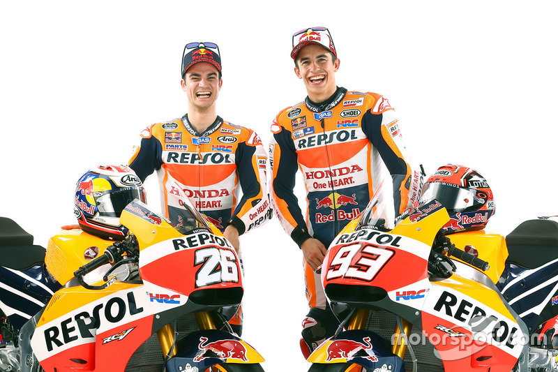 Marc Marquez, Repsol Honda Team e Dani Pedrosa, Repsol Honda Team