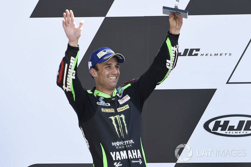 Il secondo classificato Johann Zarco, Monster Yamaha Tech 3