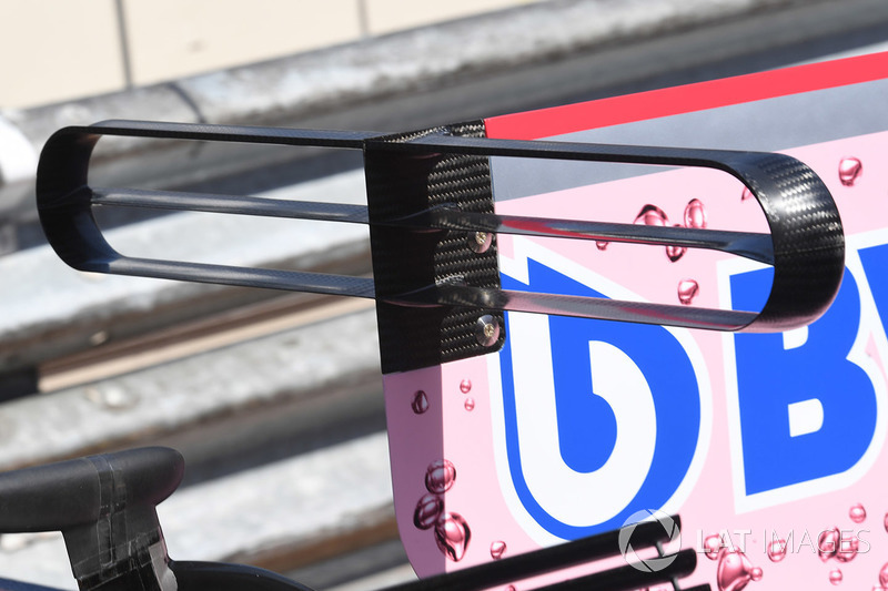 Force India VJM10 T-wing detail