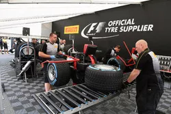 Pirelli, Vorbereitung der Reifen