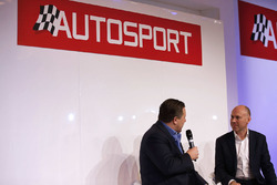 Zak Brown, voorzitter Motorsport Network en Toby Moody