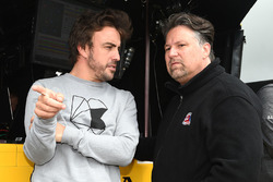 Fernando Alonso und Michael Andretti, Andretti Autosport